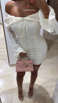 Robe manches bouffantes layana