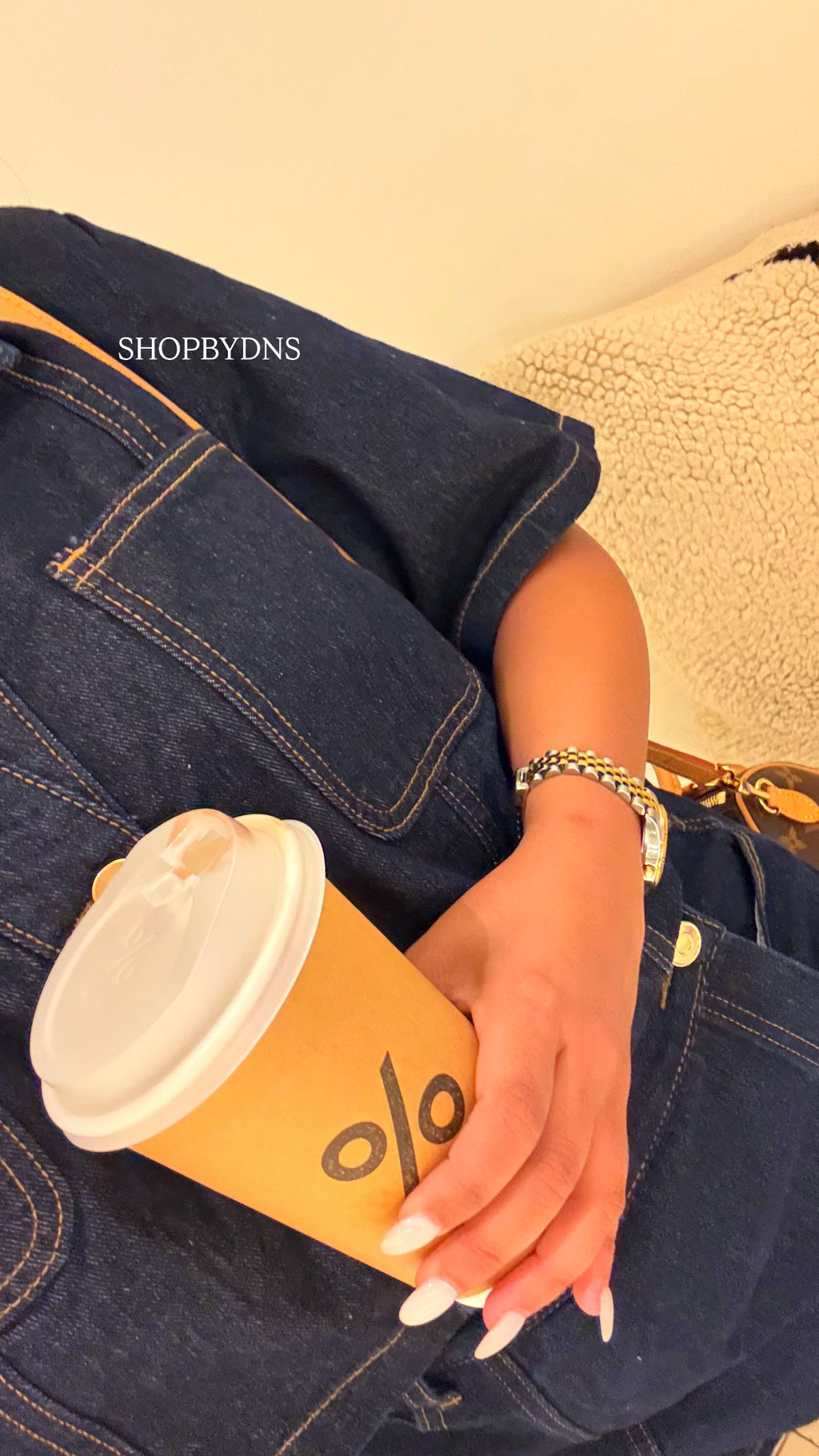 Ensemble en jean avec jupe short
