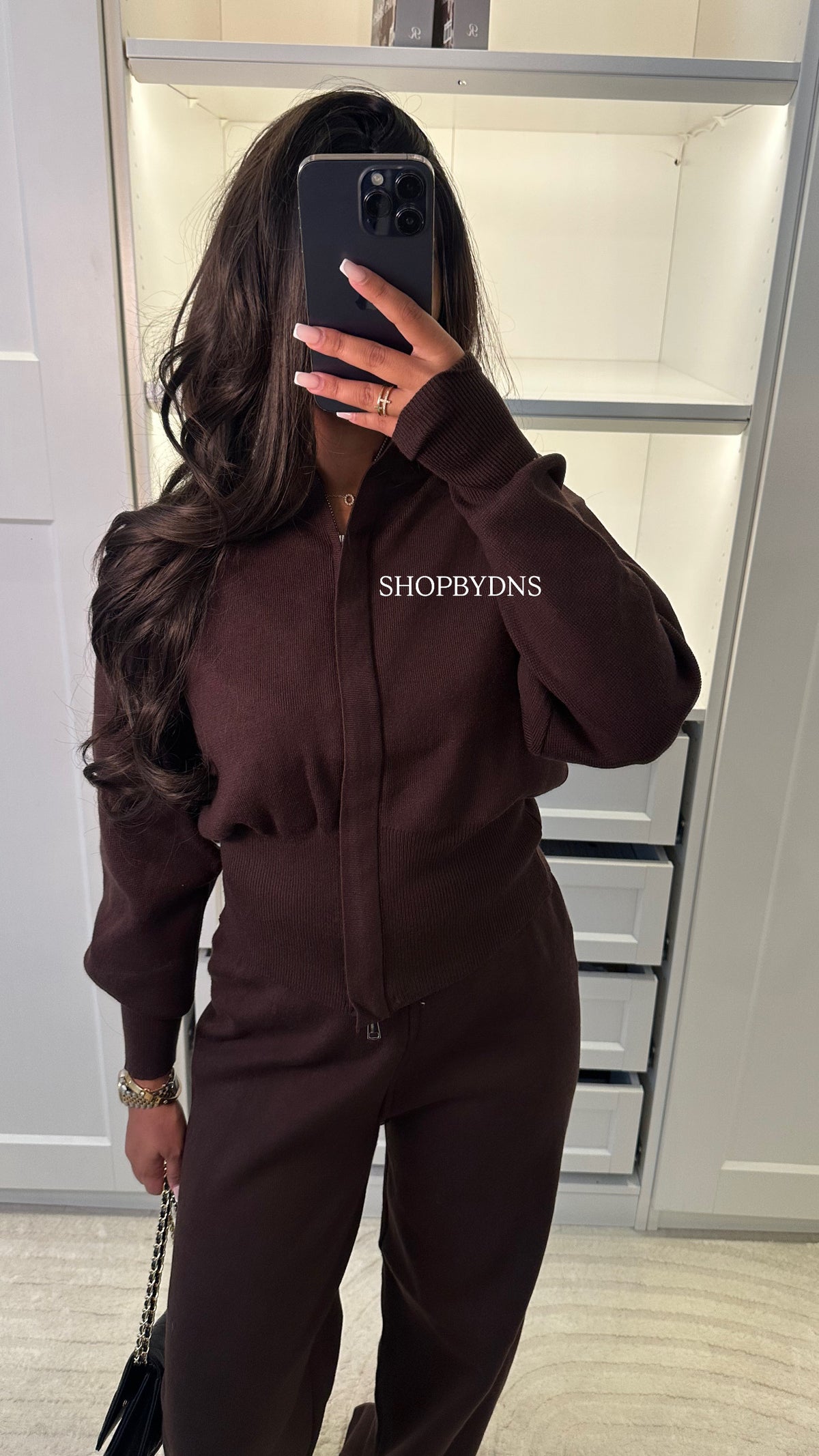Ensemble Zippé Chocolat