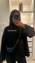 Gillet en maille noir
