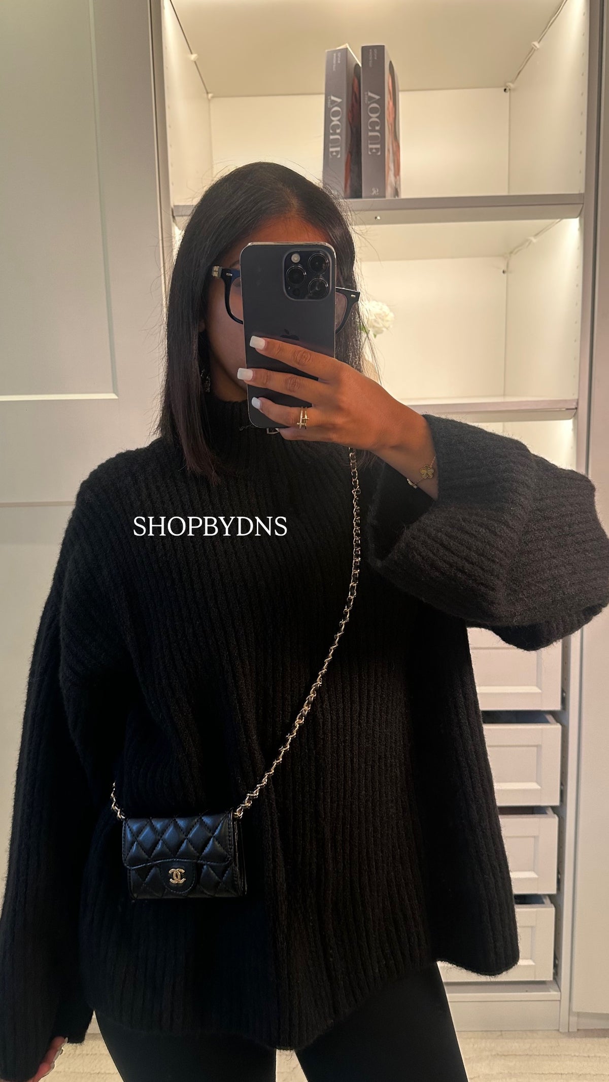Gillet en maille noir