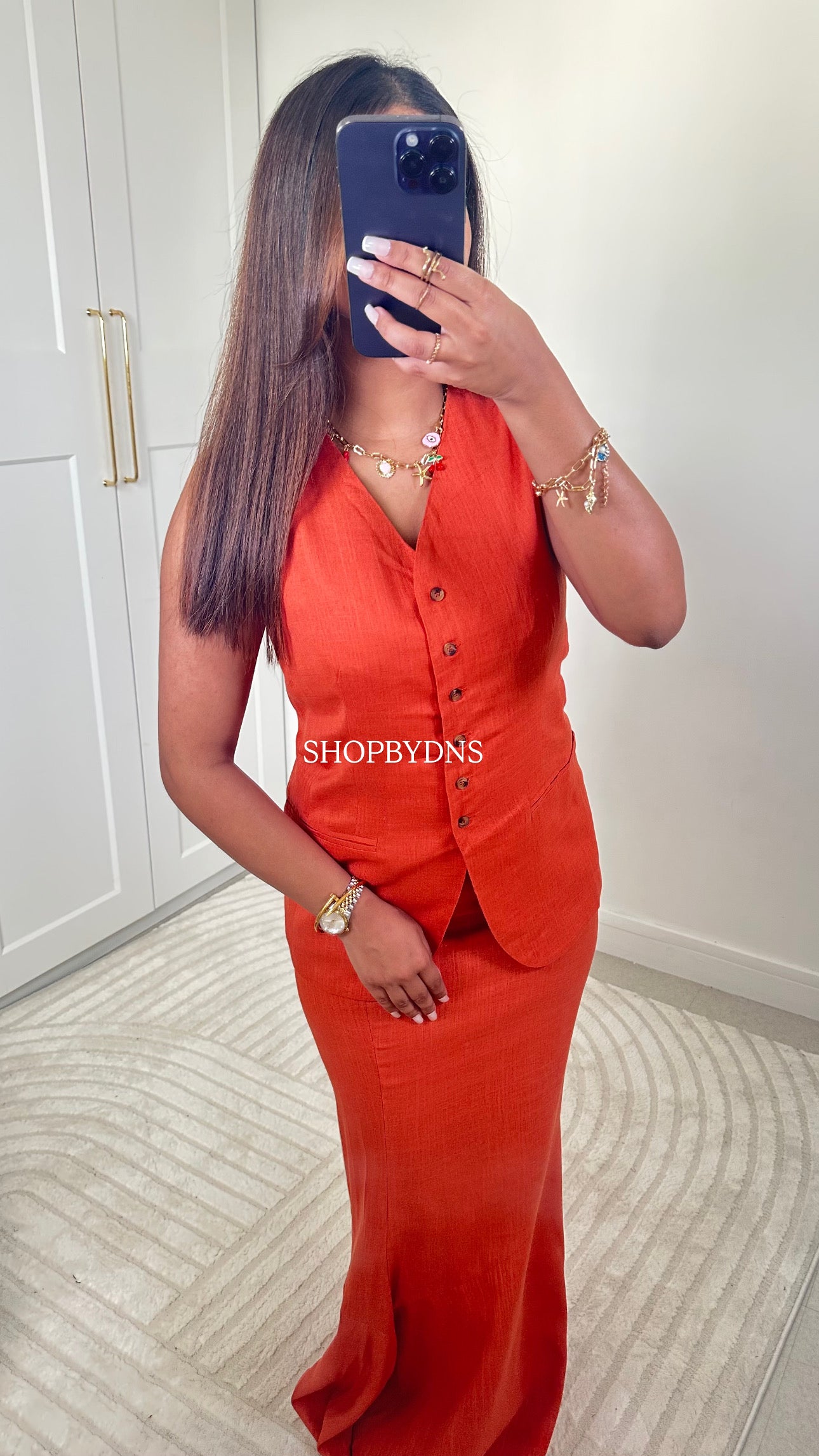 Ensemble en lin Carla