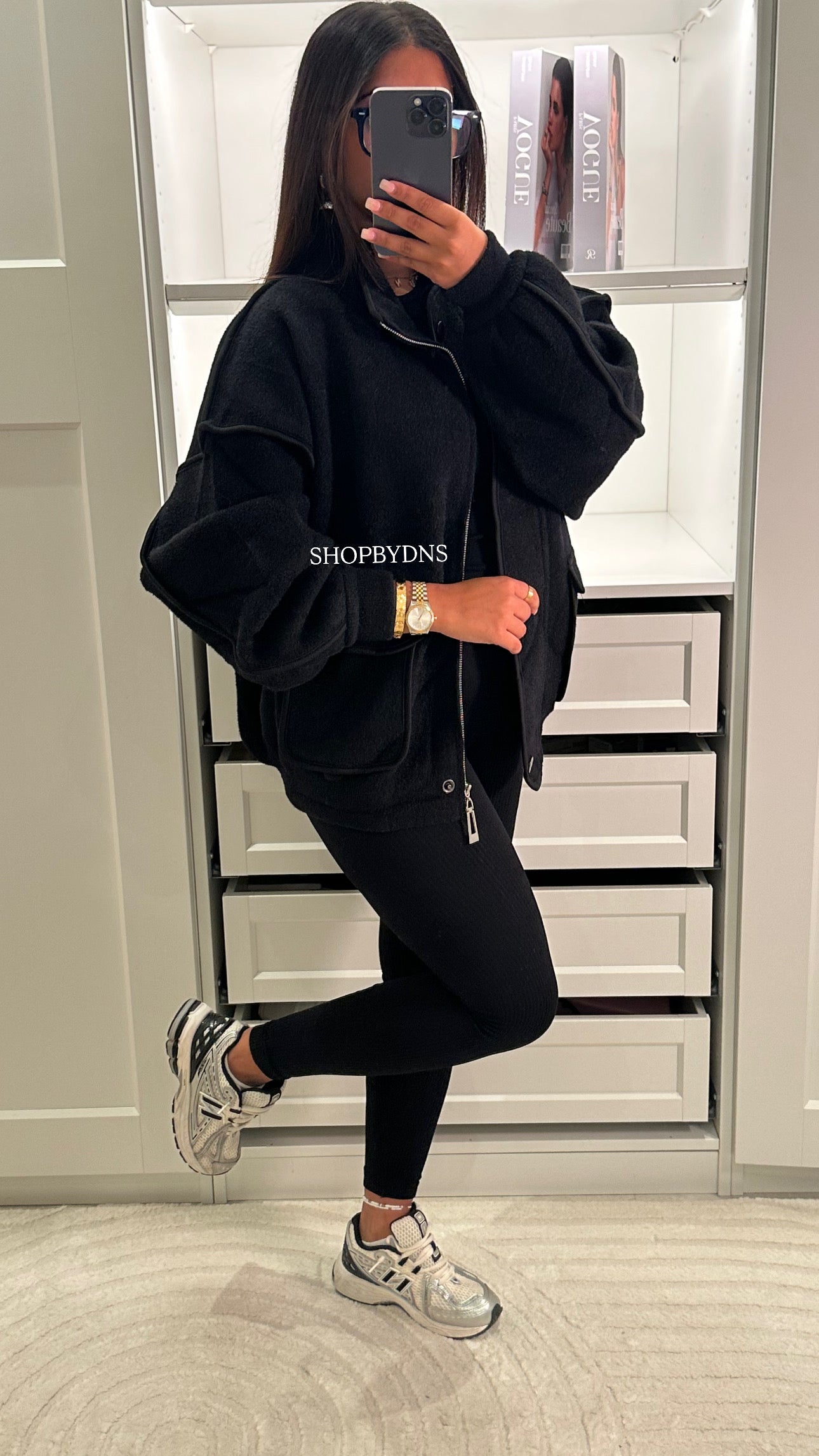 Veste eva à manches longues